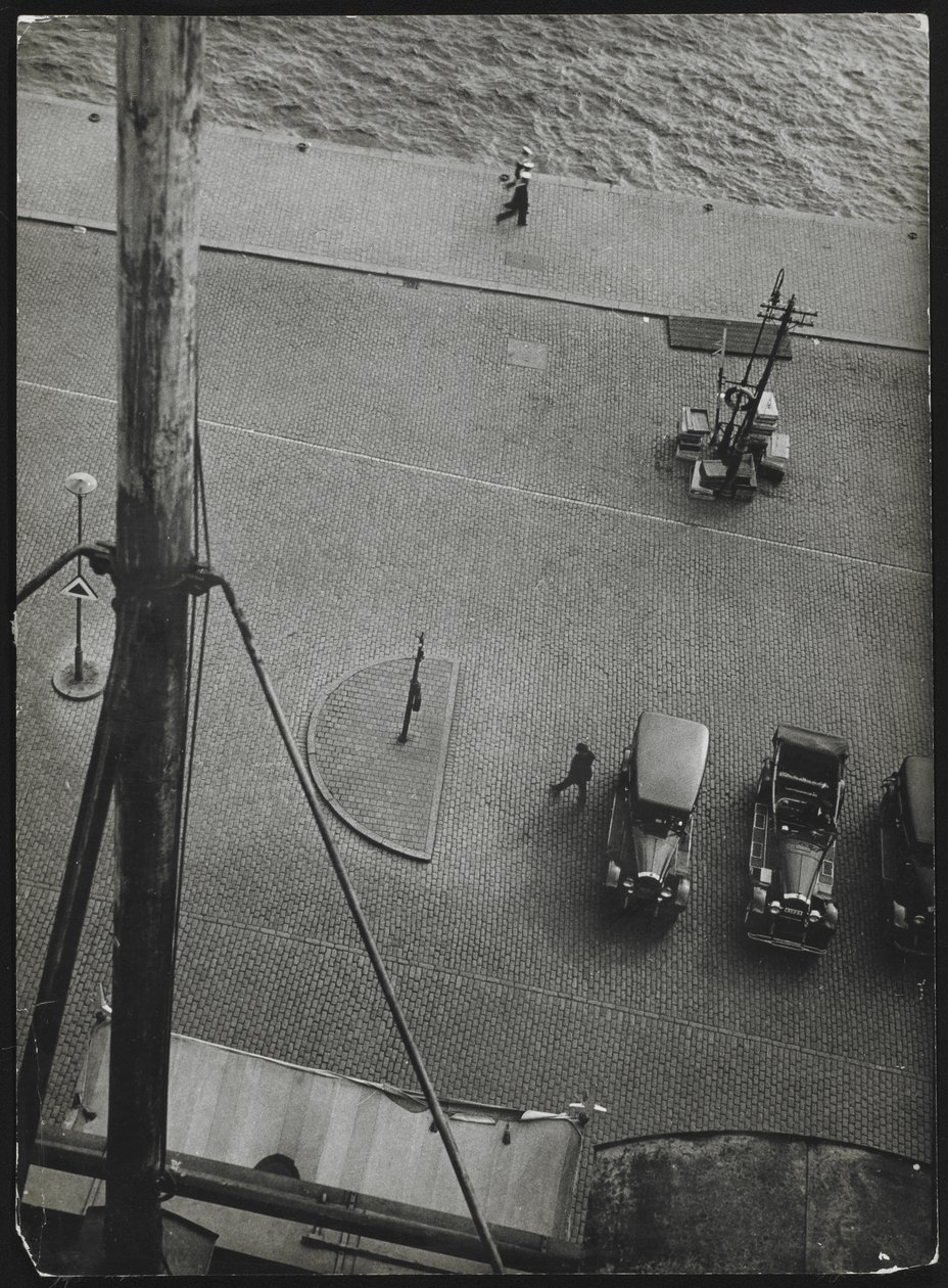 Stockholm, ca 1930 (silvertryck av gelatin) av Laszlo Moholy Nagy