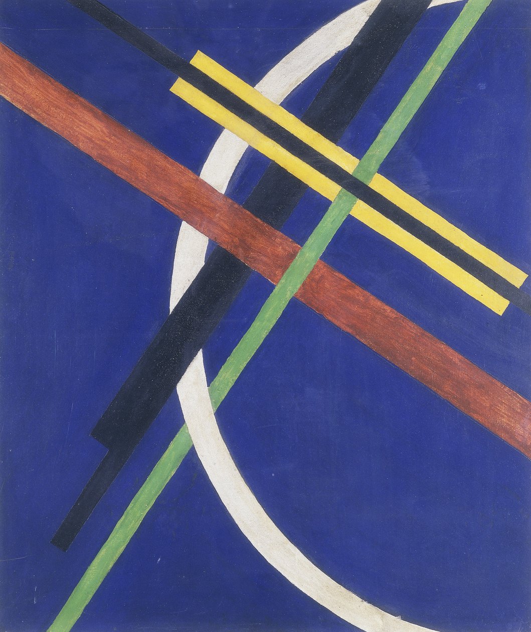 Arkitektur I, 1922 av Laszlo Moholy Nagy