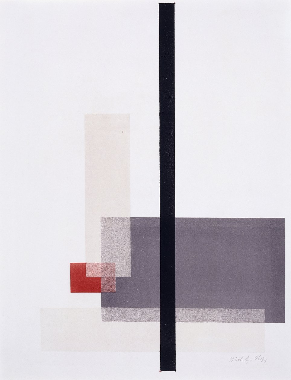 Byggnad, 1923 av Laszlo Moholy Nagy