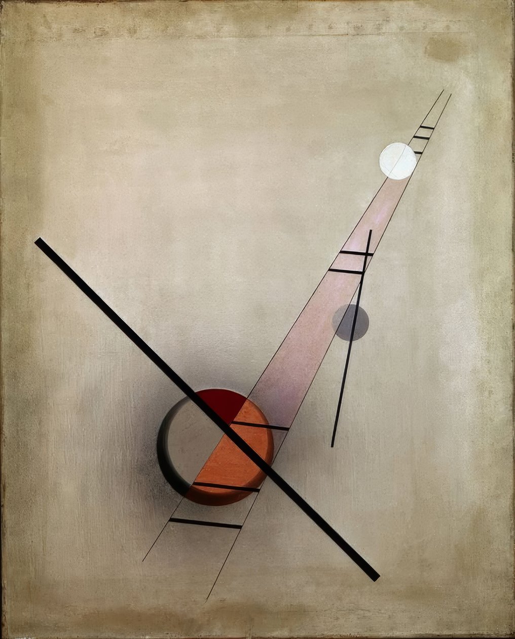 Komposition 2 IV av Laszlo Moholy Nagy