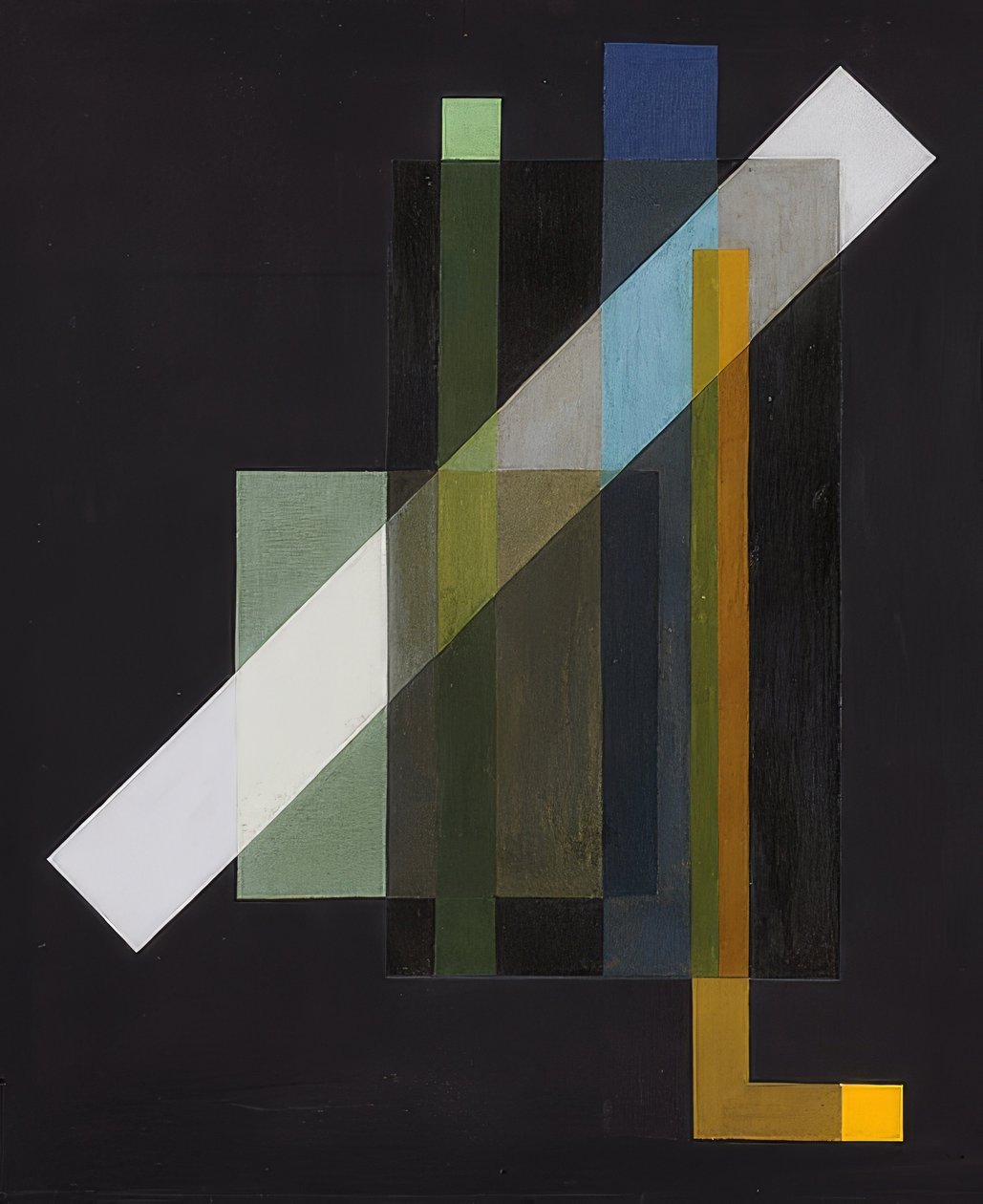 Konstruktion. 1924 av Laszlo Moholy Nagy