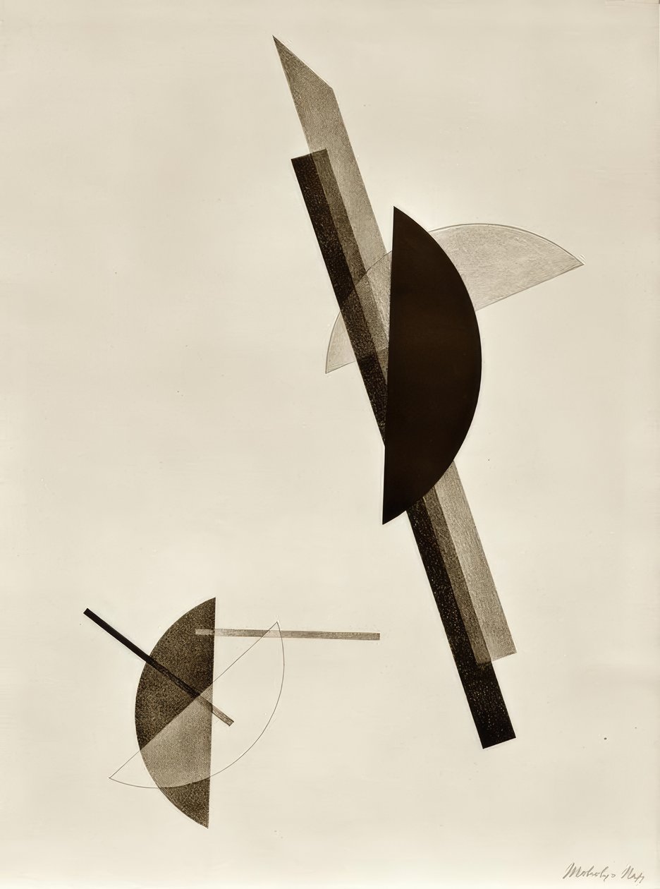 Konstruktionen. 6. Kestner-mapp av Laszlo Moholy Nagy