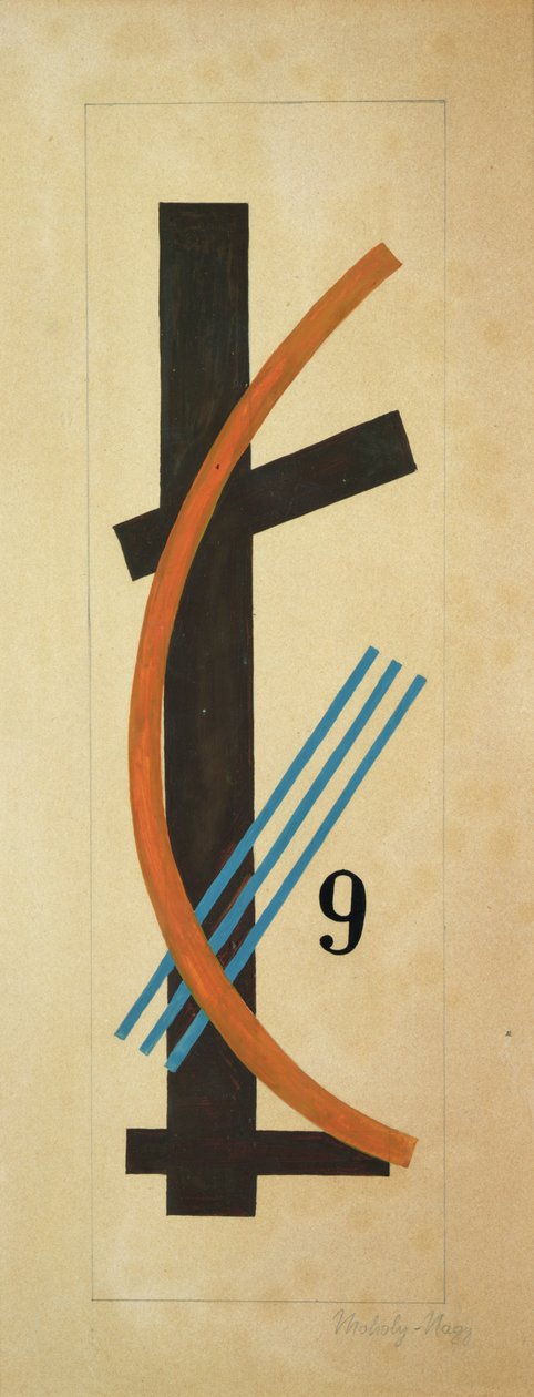 Nr.9 av Laszlo Moholy Nagy