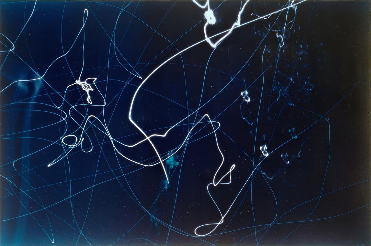 Ohne Titel (3 bilder av trafikljus) av Laszlo Moholy Nagy