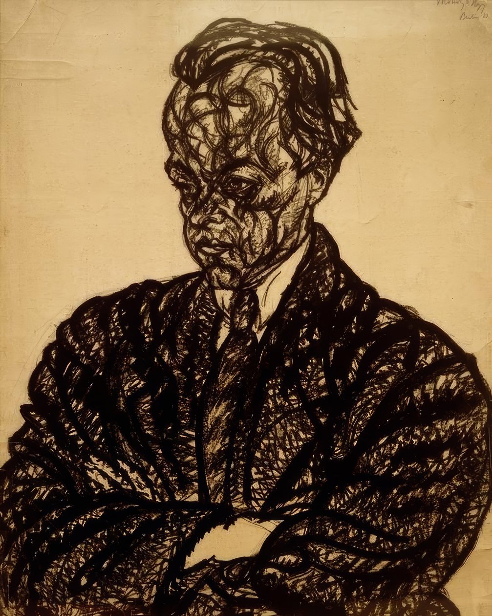Utan titel (Dr Reinhold Schairer) av Laszlo Moholy Nagy