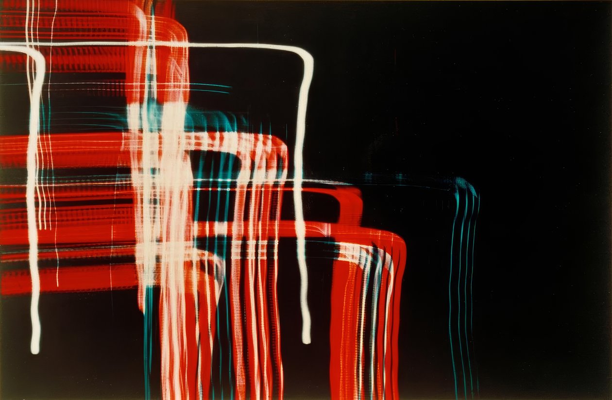 Namnlös (neonskyltar, Chicago) av Laszlo Moholy Nagy