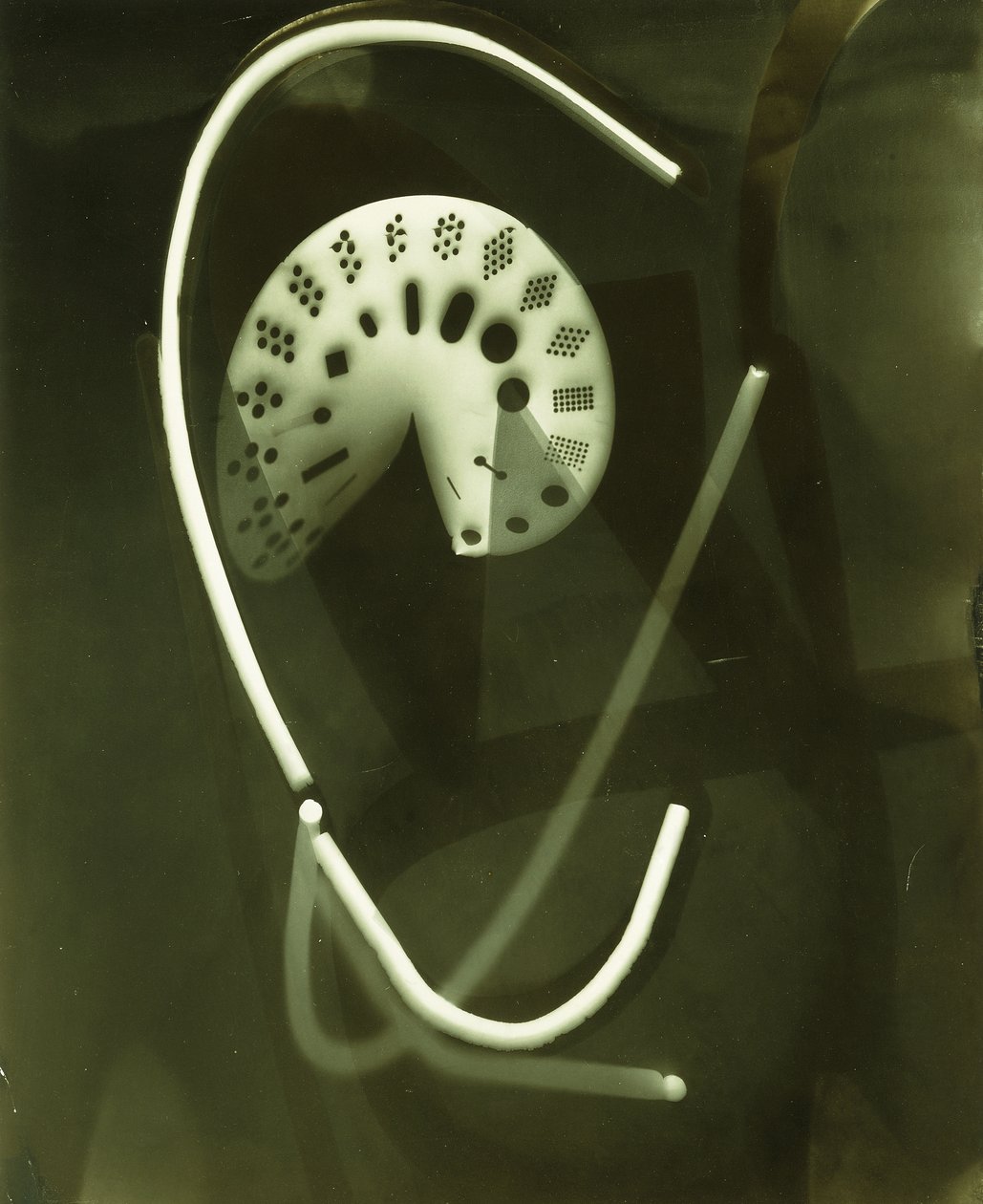 Fotogram av Laszlo Moholy-Nagy