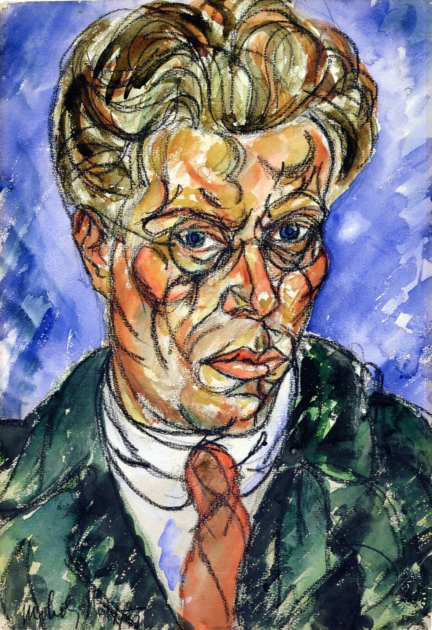 Självporträtt av Laszlo Moholy Nagy