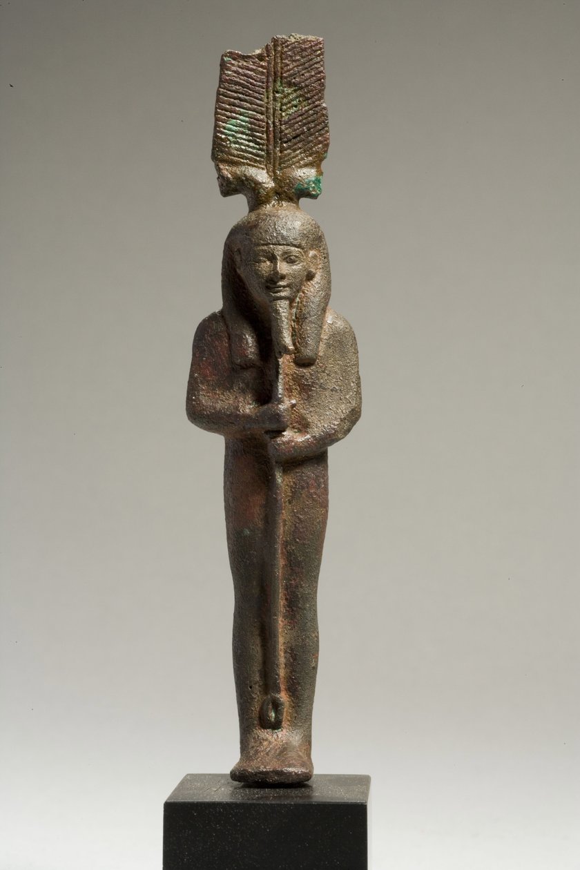 Ptah-Tatenen, sen dynastisk period, 664-332 f.Kr. (brons) av Late Period Egyptian