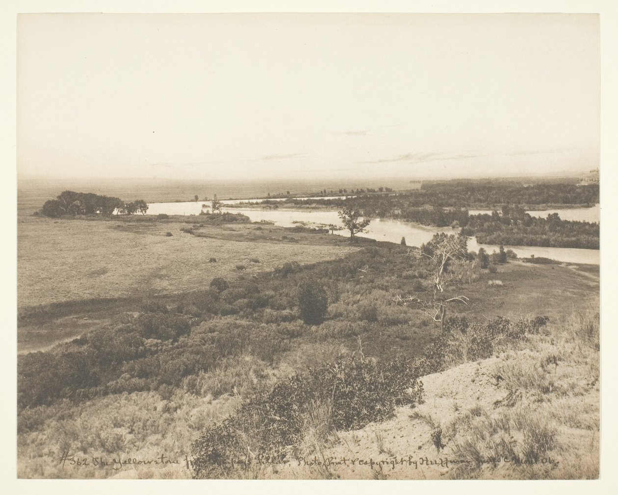 Yellowstone från Pompejus pelare av Laton Alton Huffman