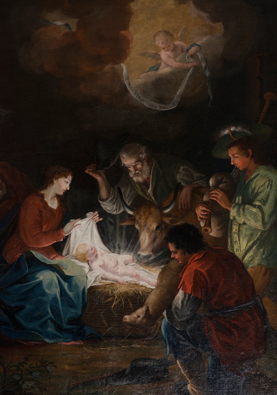 Nativity av Lattanzio Querena