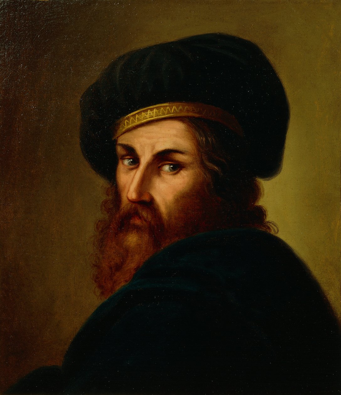 Porträtt av målaren Ludovico Carracci, av Lattanzio Querena (1768-1853) av Lattanzio Querena