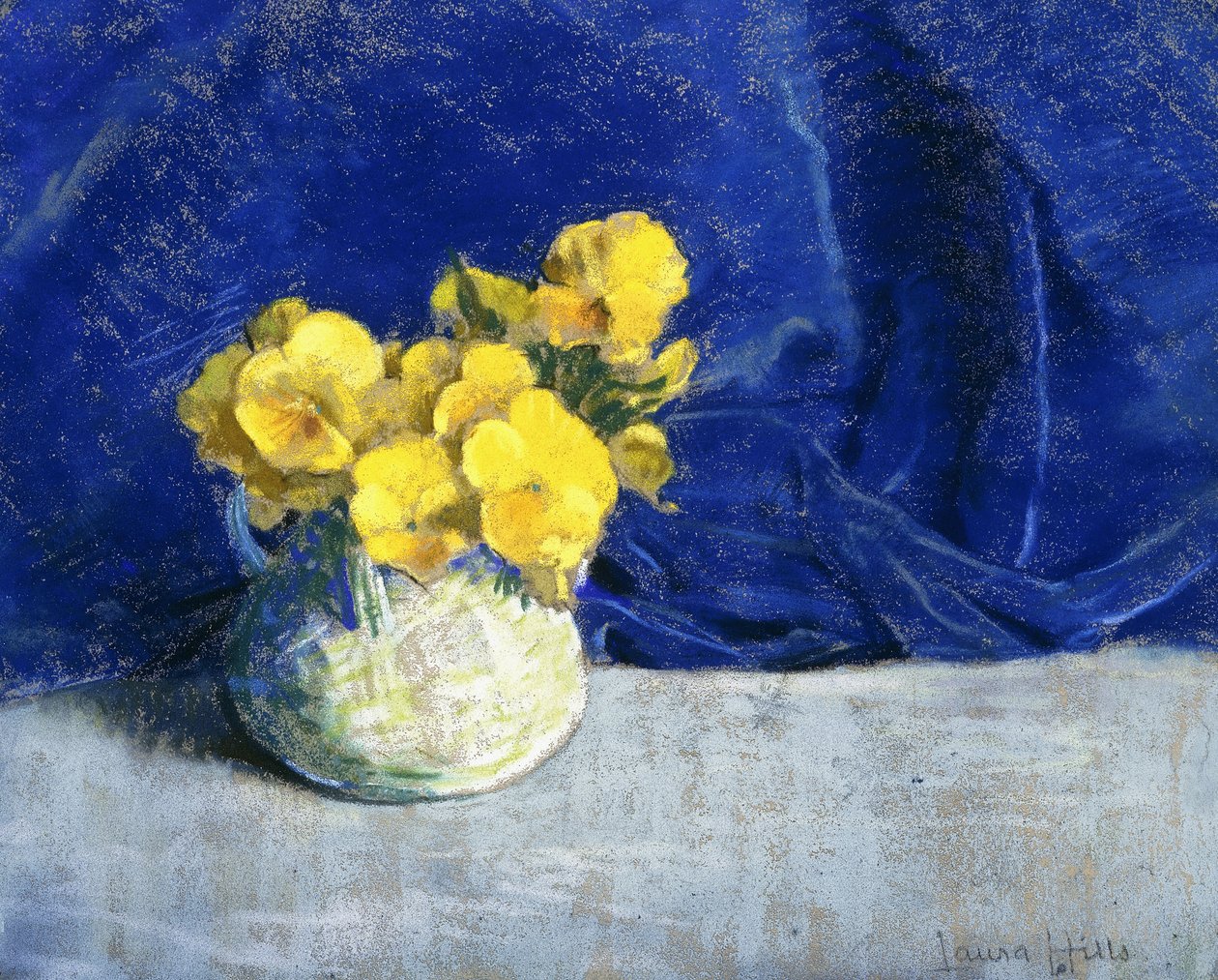 Gula penséer av Laura Coombs Hills