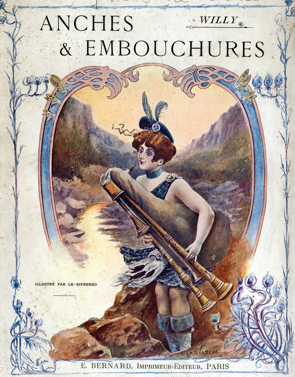Bokomslag "Anches et embouchures"av Willy av Laurence Louise Le Riverend