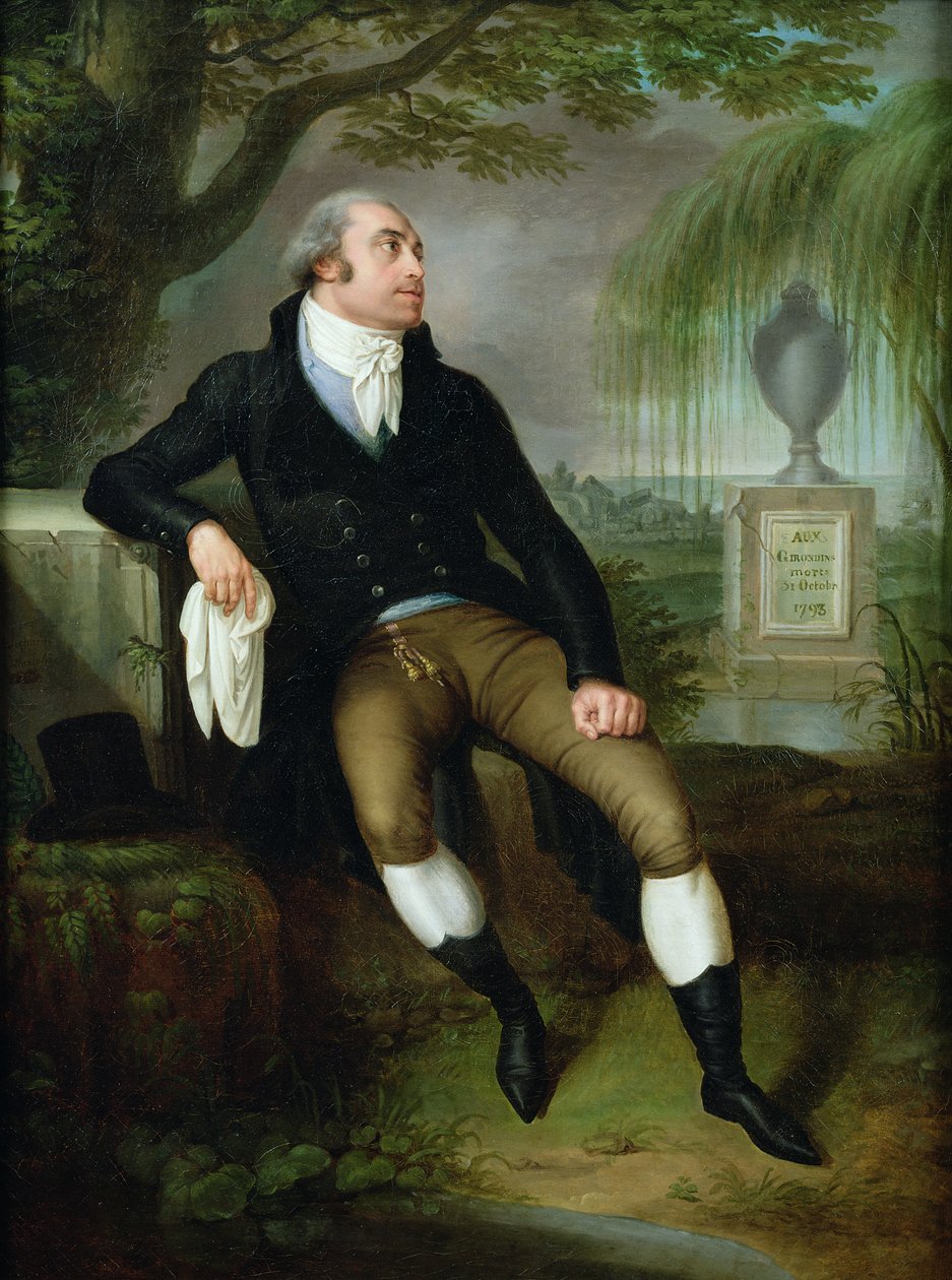 Homage till Girondinerna, 1793 av Laurent Blanchard