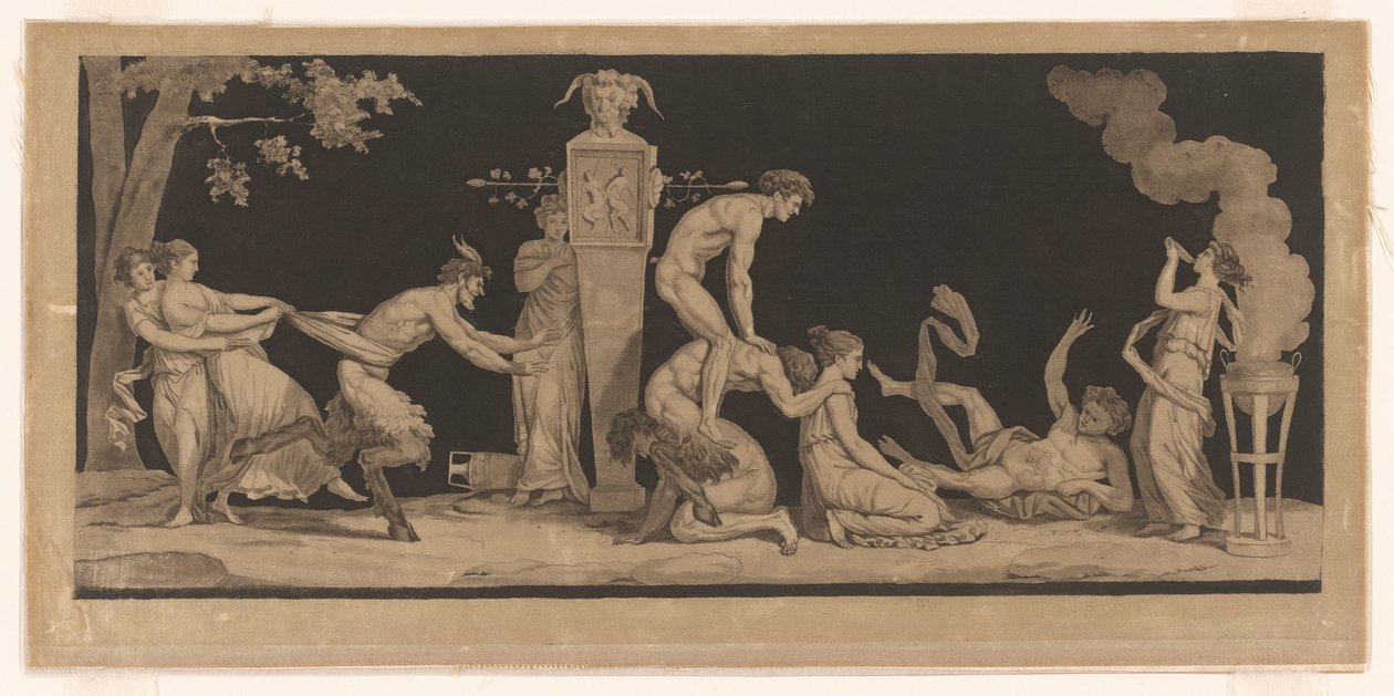 Bacchanaal (titel på objekt) av Laurent Guyot (attributed to)