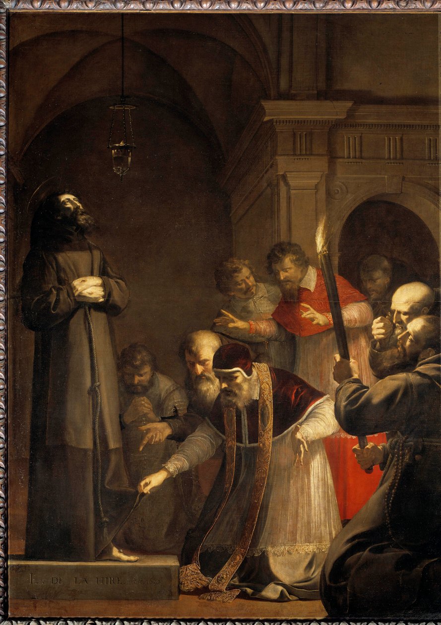 Påven Nicholas V (1398-1455) öppnade 1449 källaren i Saint Francois d