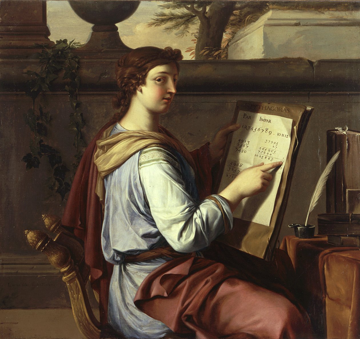 Aritmetik, 1650 av Laurent de la Hyre