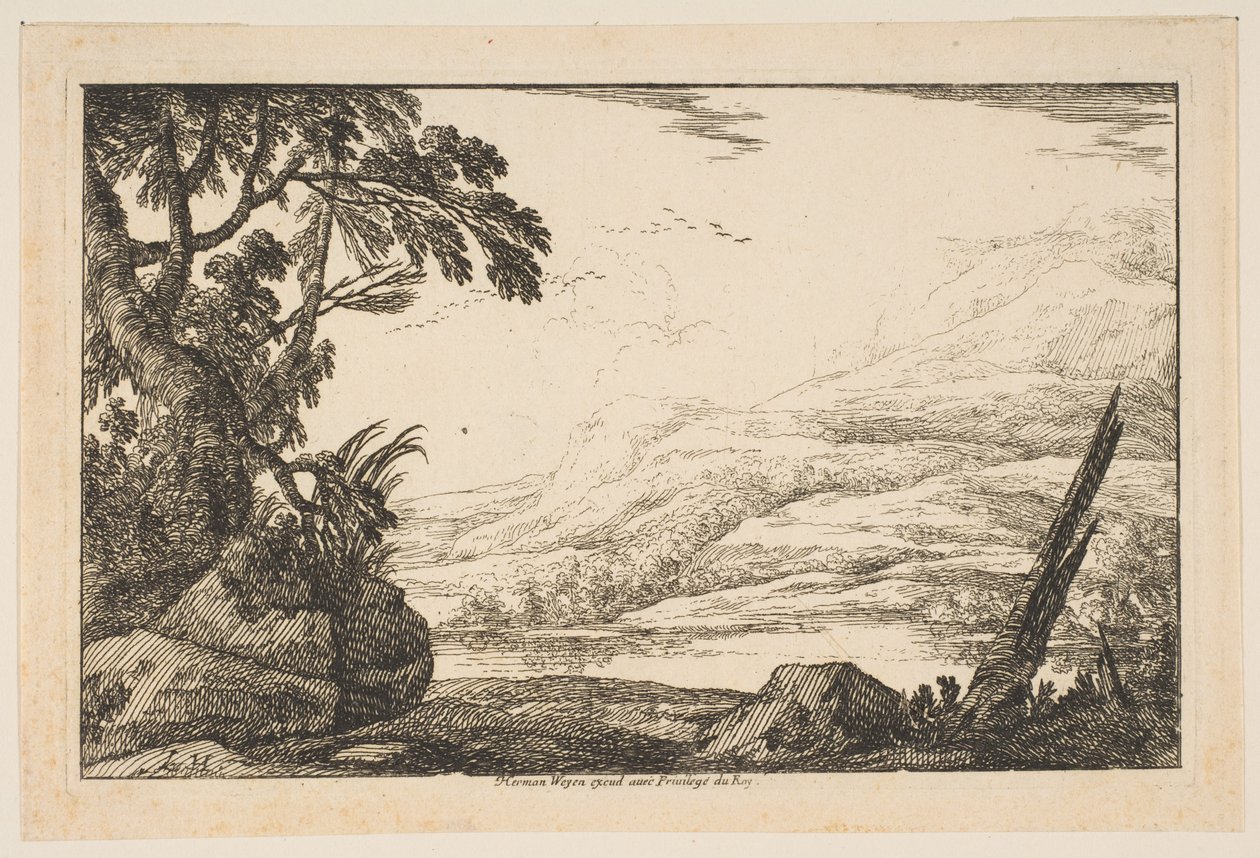 Trädklump, 1640. av Laurent de la Hyre