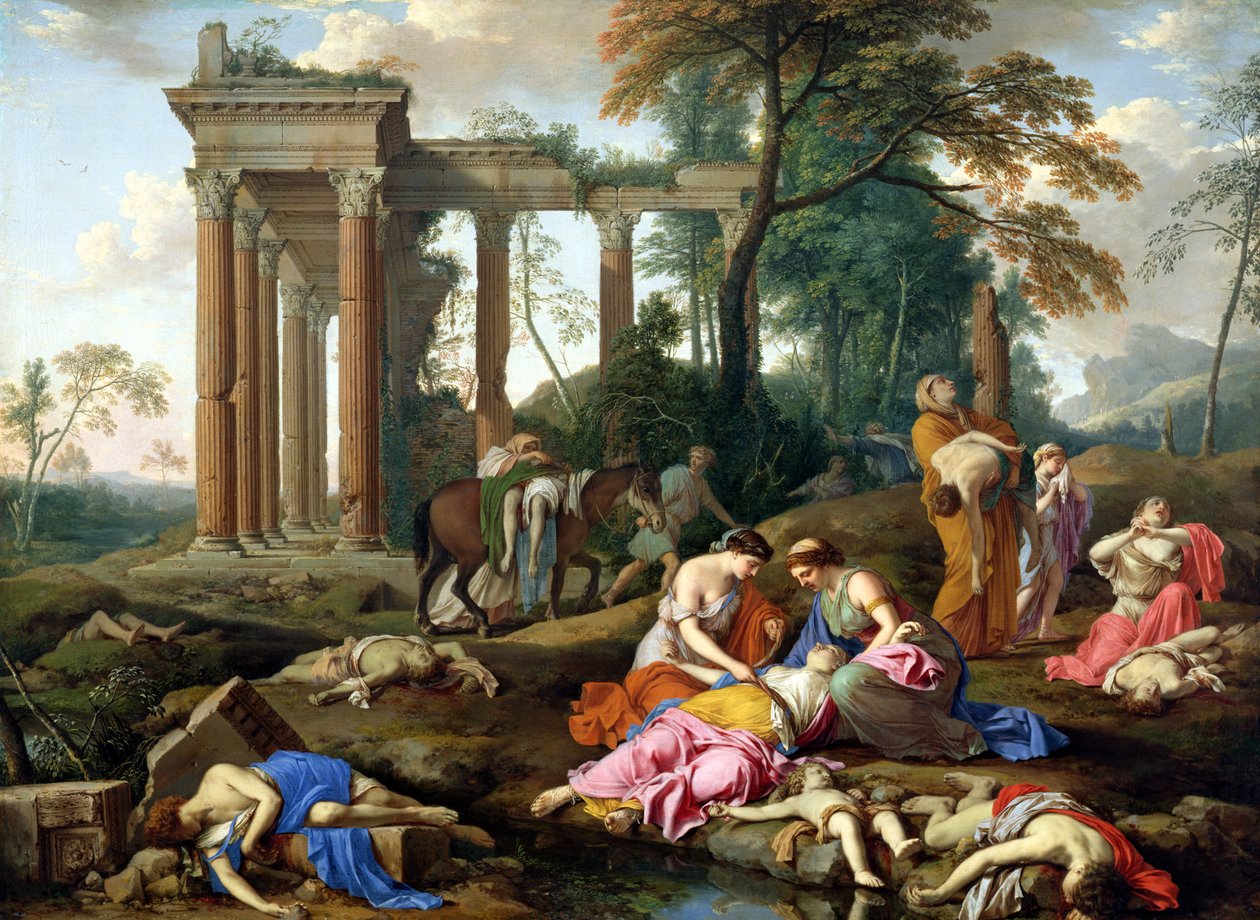 Betelbarnens död, 1653 av Laurent de la Hyre