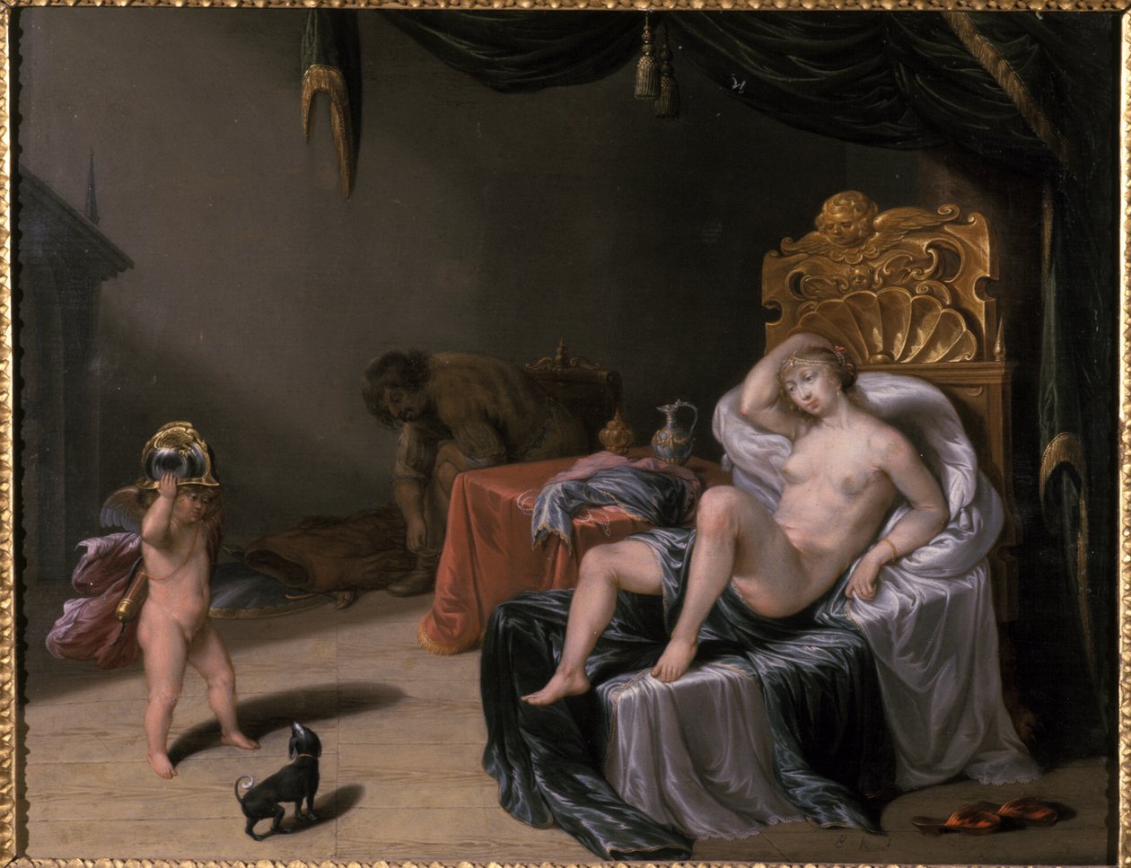 Mars och Venus med Amor av Laurentius de Neter