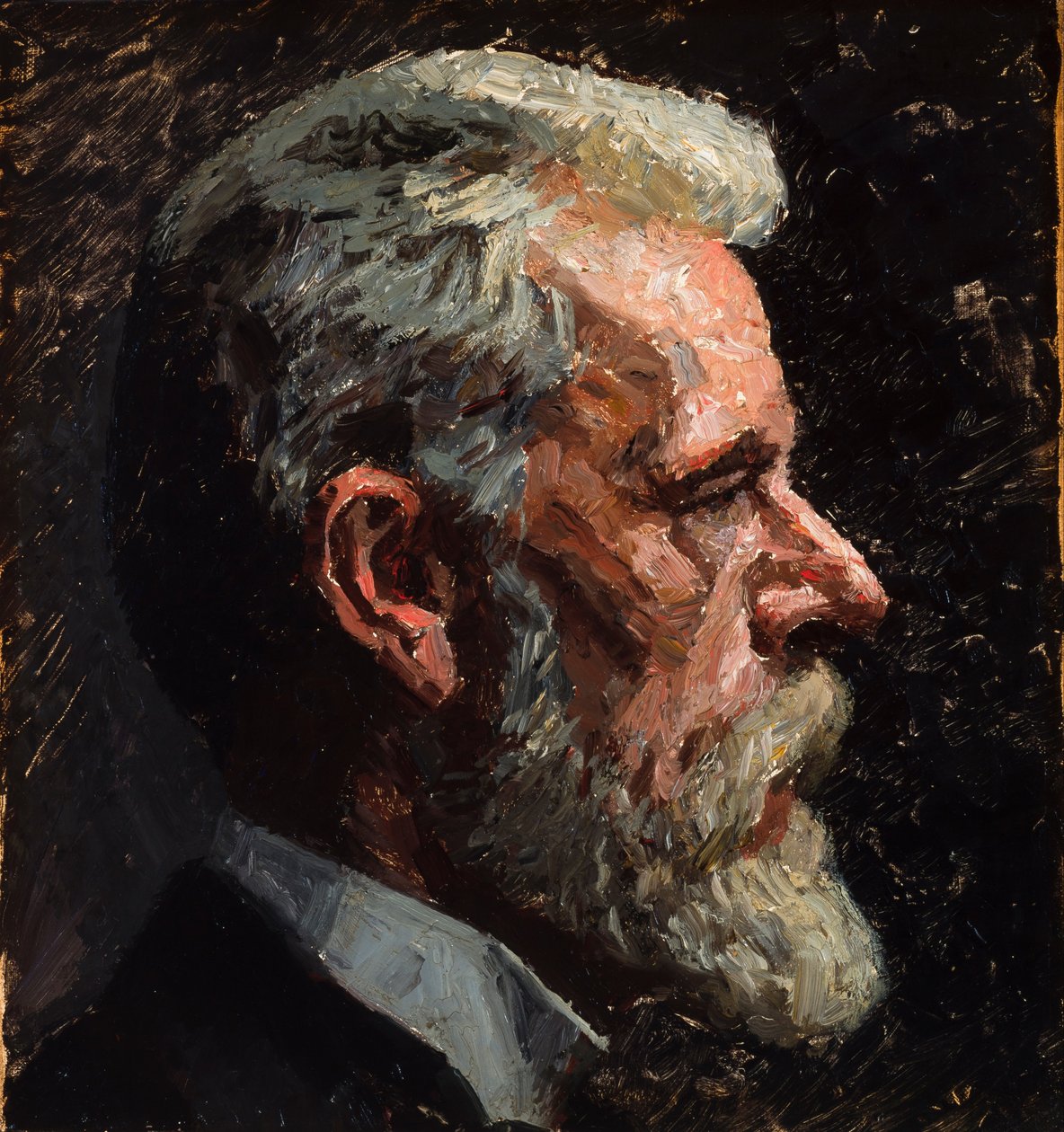 Self-portrait av Laurits Regner Tuxen