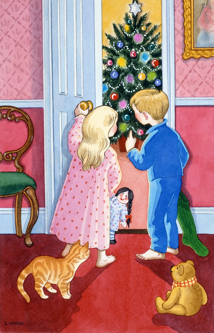 Titta på julgranen av Lavinia Hamer