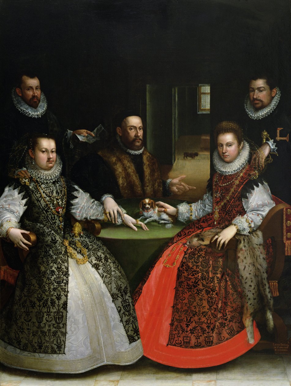 Familjen Gozzadini av Lavinia Fontana