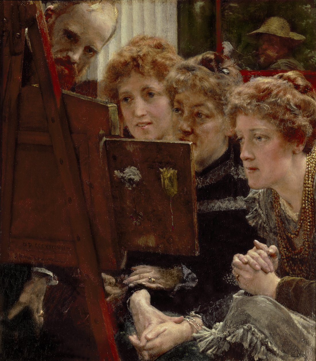 Familjegrupp, 1896 av Lawrence Alma Tadema