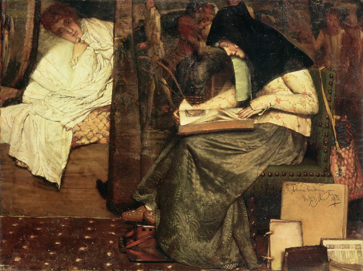 Sjuksköterskan av Lawrence Alma Tadema
