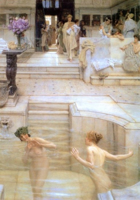  A Favourite Customn av Lawrence Alma Tadema