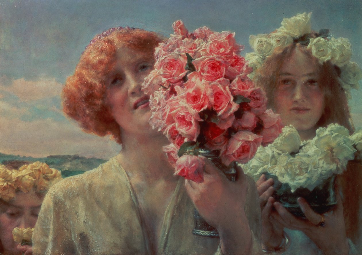 Sommaroffer, 1911 av Lawrence Alma Tadema