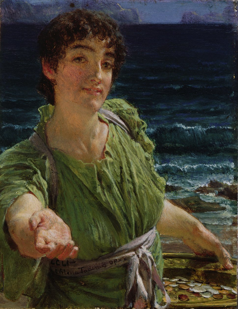 Ett ansikte, 1883 av Lawrence Alma Tadema