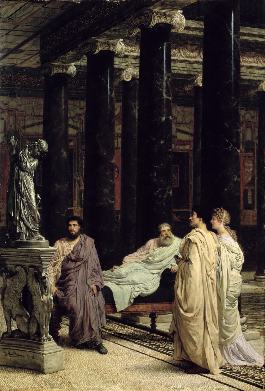 En älskare av konst av Lawrence Alma Tadema