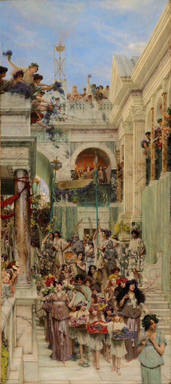 Våren av Lawrence Alma-Tadema
