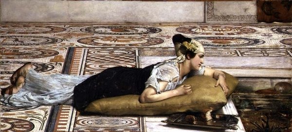 Vatten husdjur av Lawrence Alma-Tadema
