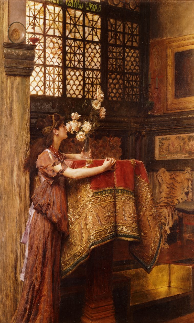 A Corner of my Studio, 1893 av Lawrence Alma Tadema