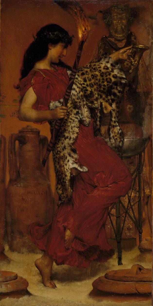 Höst: Vintage Festival, 1877 av Lawrence Alma Tadema