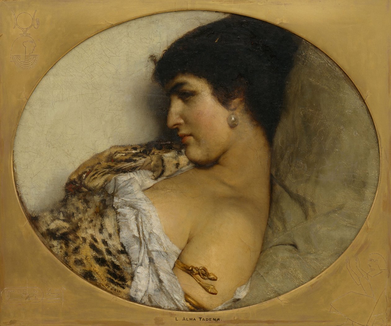 Kleopatra av Lawrence Alma Tadema