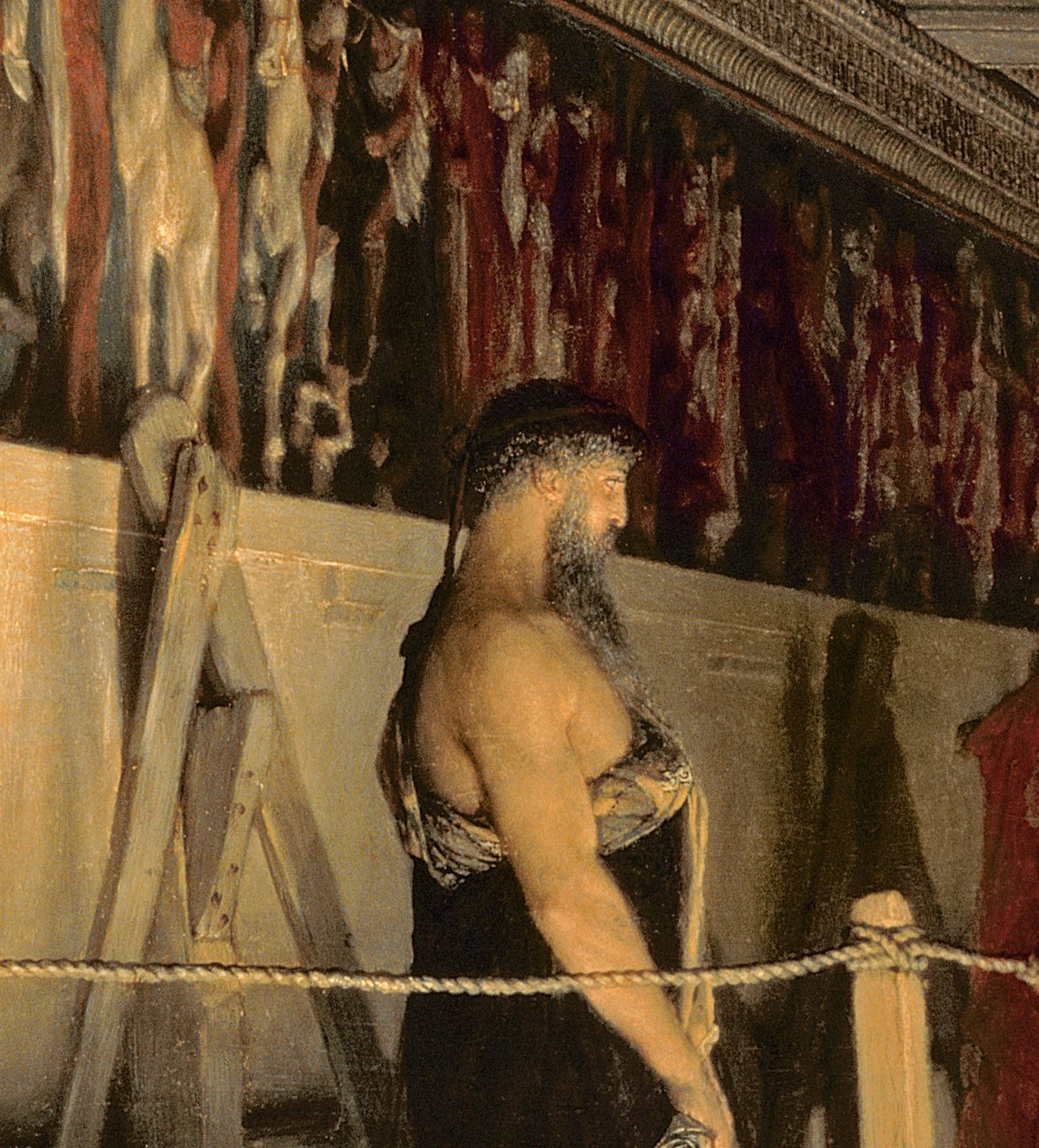Pheidias and the Frieze of the Parthenon, Aten, 1868 av Lawrence Alma Tadema