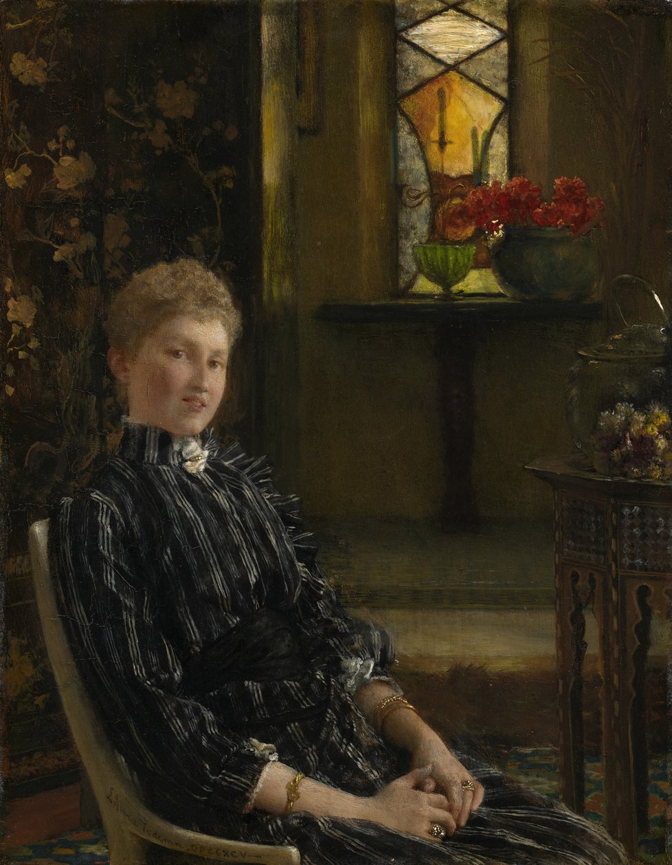 Porträtt av Mrs Ralph Sneyd, 1889 av Lawrence Alma Tadema