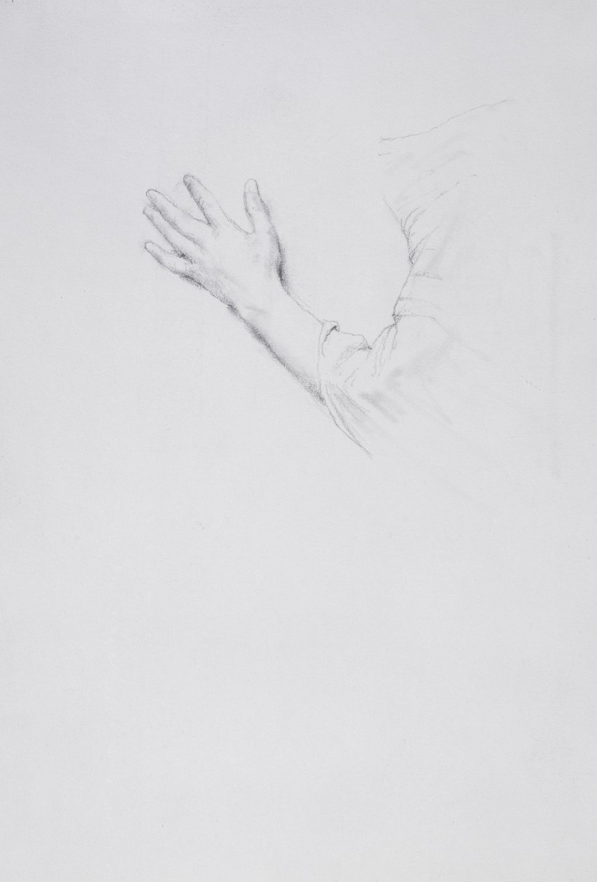 Studie av en vänster hand och arm, c.1901 av Lawrence Alma Tadema