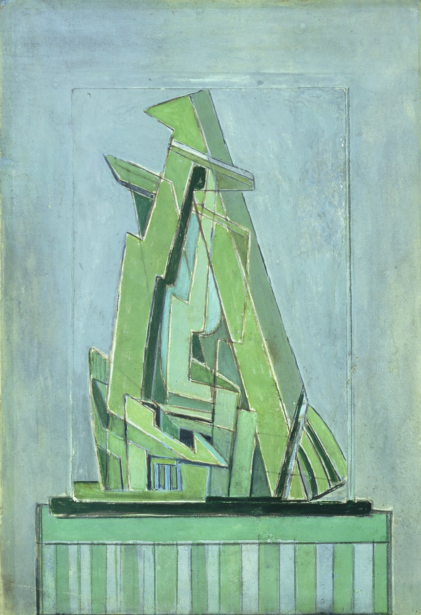 Abstrakt komposition nr 1 av Lawrence Atkinson