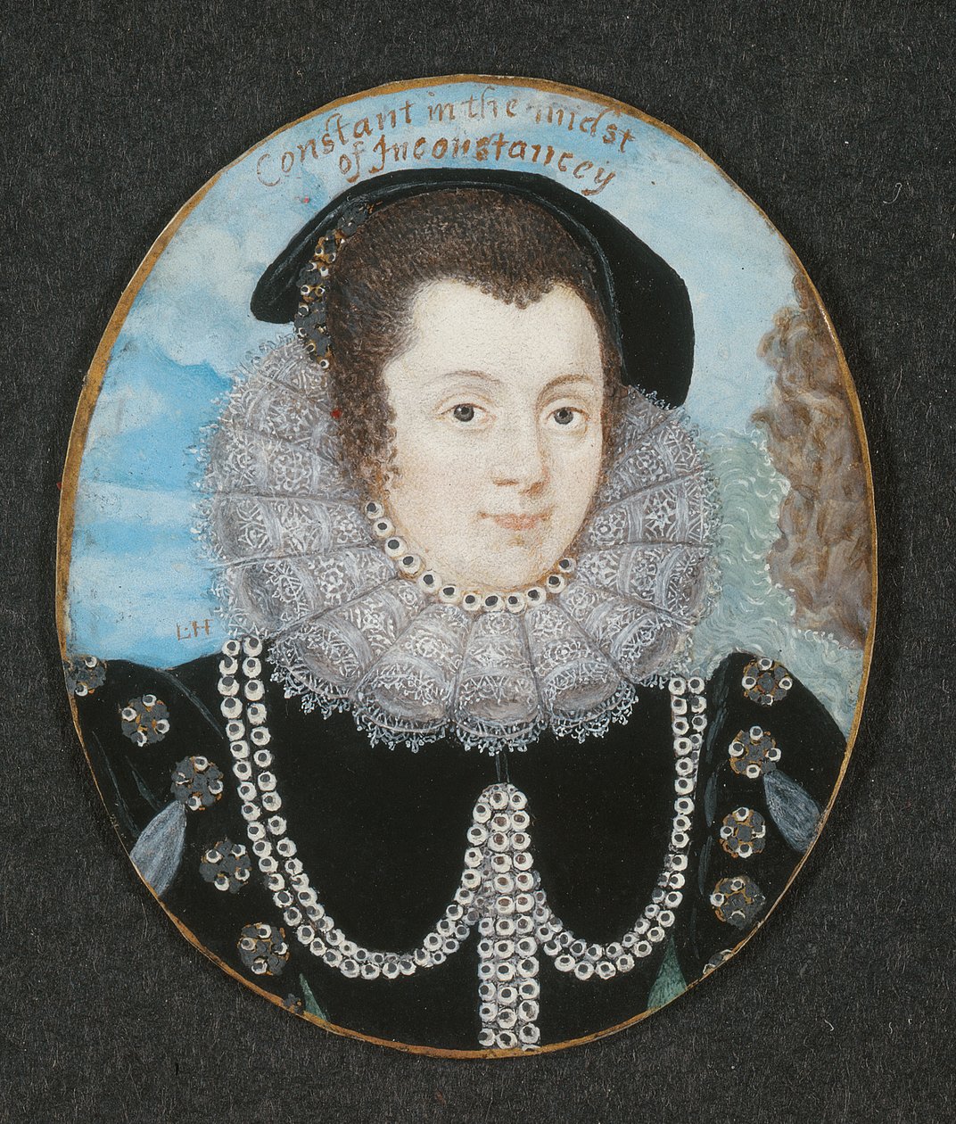 Margaret Clifford (ca 1560-1616) grevinna av Cumberland av Lawrence Hilliard