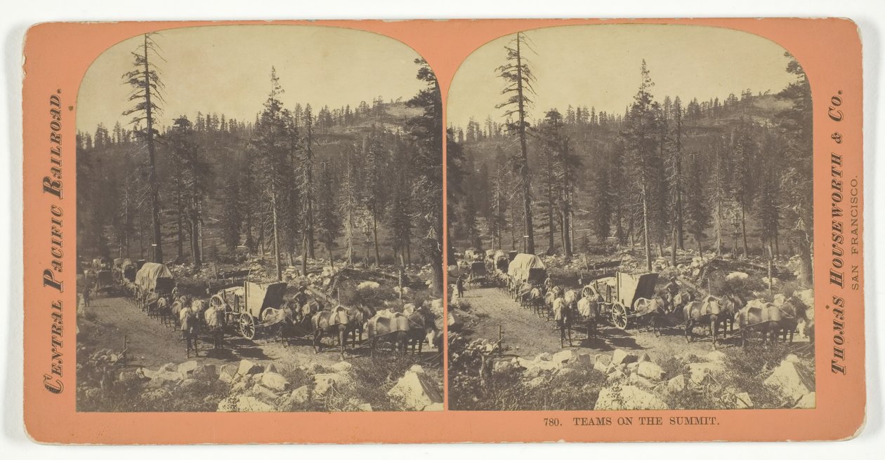 Lag på toppmötet, 1867. av Lawrence and Houseworth