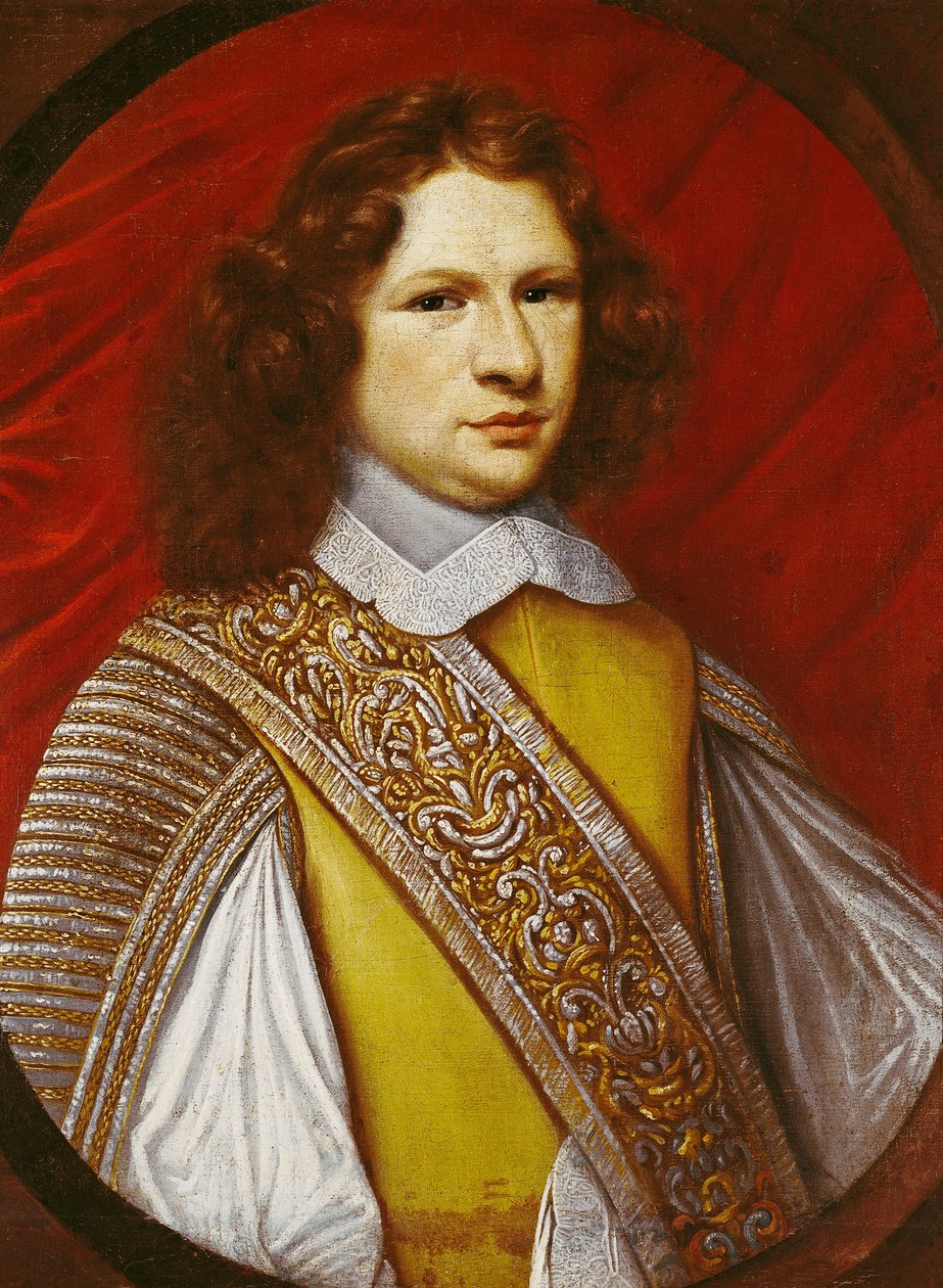 Porträtt av Henri Coeffier de Ruze d