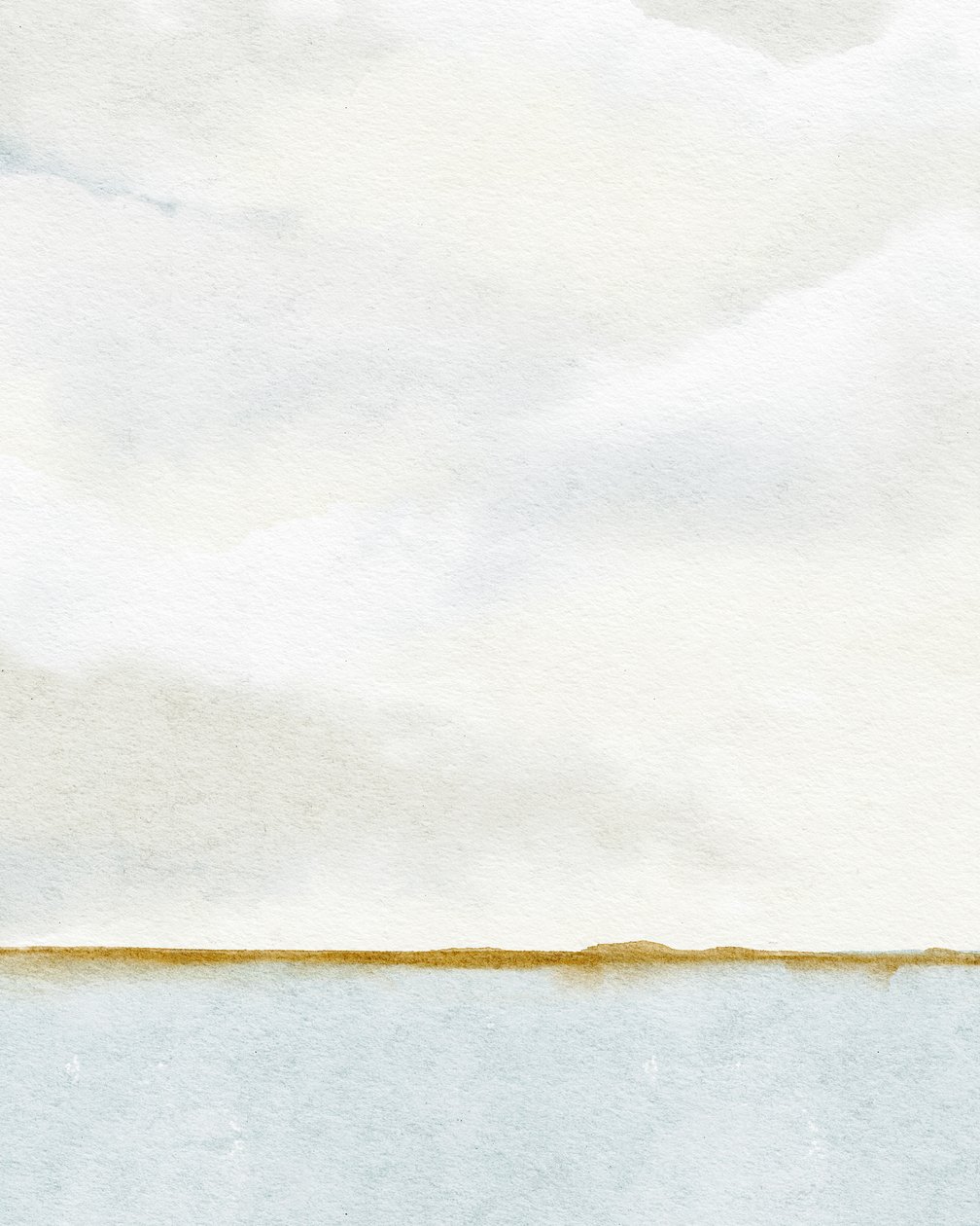 Morning View From The Dock, ca 2019 (akvarell) av Leah Straatsma