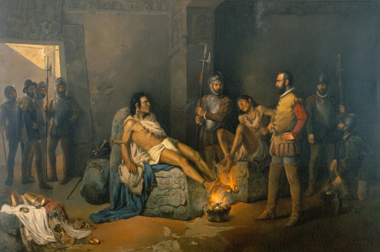The Torture of Cuauhtémoc av Leandro Izaguirre