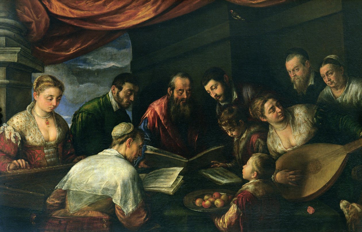 Konserten, ca 1590 av Leandro da Ponte Bassano