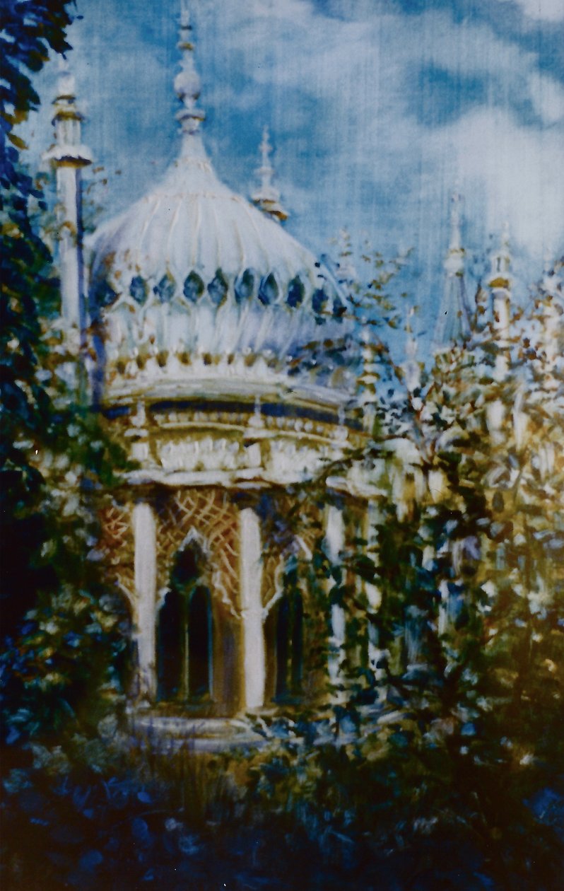 Brighton Pavilion, 2000 (olja på papper) av Lee Campbell